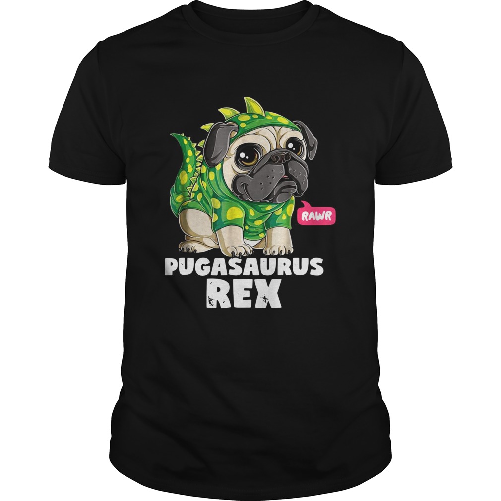 Pugasaurus Rex tshirt