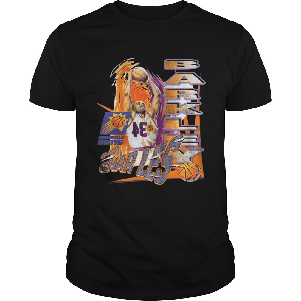 Sir Charles Barkley Phoenix Suns Caricature tshirt