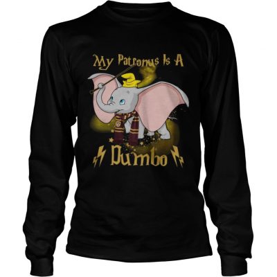 Harry Potter my Patronus is a Dumbo longsleeve tee