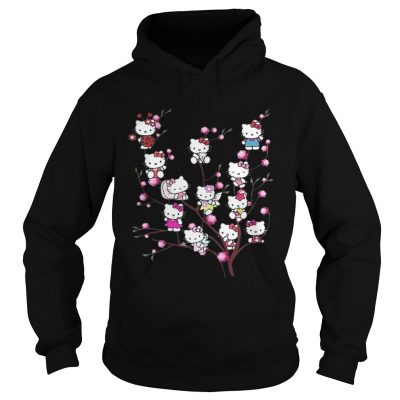 Hello Kitty pussy willows hoodie