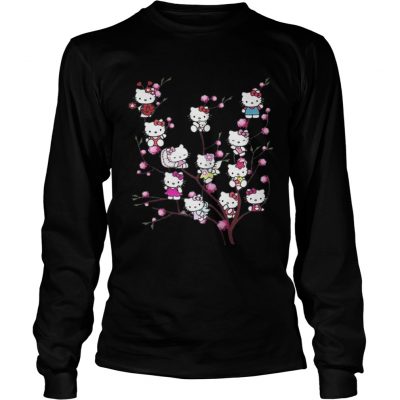 Hello Kitty pussy willows longsleeve tee