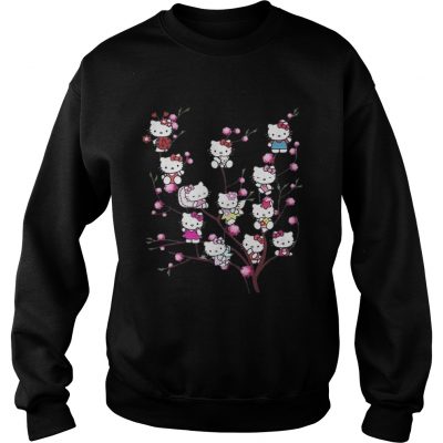 Hello Kitty pussy willows sweatshirt