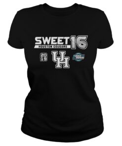 Houston Cougars 2019 NCAA Basketball Tournament March Madness Sweet 16 ladies tee