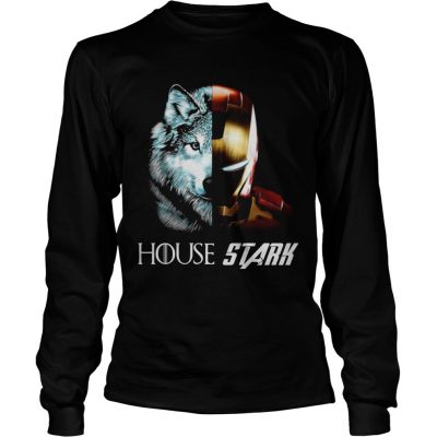 Ironman GOT House Stark longsleeve tee