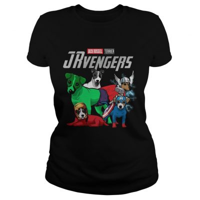 Jack Russell Terrier JRvengers Avengers endgame ladies tee