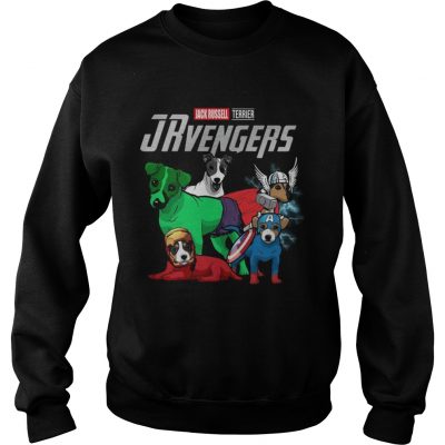 Jack Russell Terrier JRvengers Avengers endgame sweatshirt