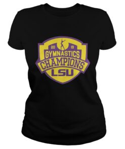 LSU Tigers 2019 SEC Gymnastics Champions ladies tee