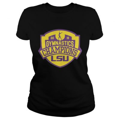 LSU Tigers 2019 SEC Gymnastics Champions ladies tee