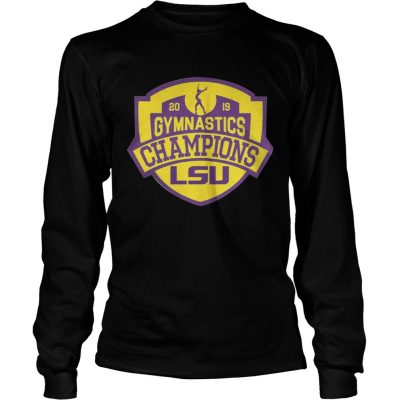 LSU Tigers 2019 SEC Gymnastics Champions longsleeve tee