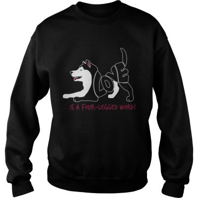 Love is a Four Legged Word dog Sweater