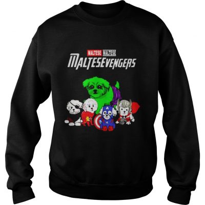 Maltese Maltesevengers Marvel Avengers Endgame sweatshirtr