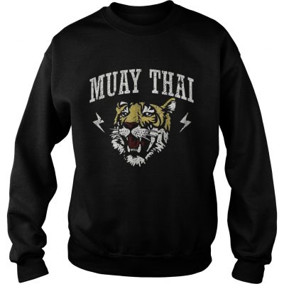 Martial Arts Muay Thai Tiger Kickboxing Sweatshirt