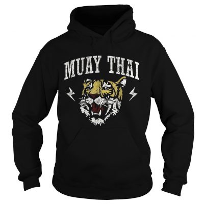 Martial Arts Muay Thai Tiger Kickboxing hoodie