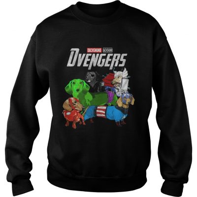 Marvel Avenger Endgame Dvengers Dachshund sweatshirt