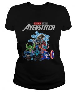 Marvel Avengers endgame Stitch Avenstitch ladies tee