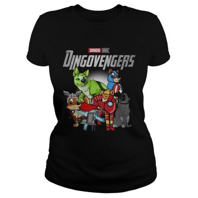 Marvel Dingo Dingovengers Avengers endgame ladies tee