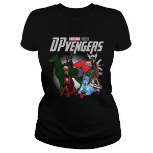 Marvel Doberman Pinscher DPvengers ladies tee