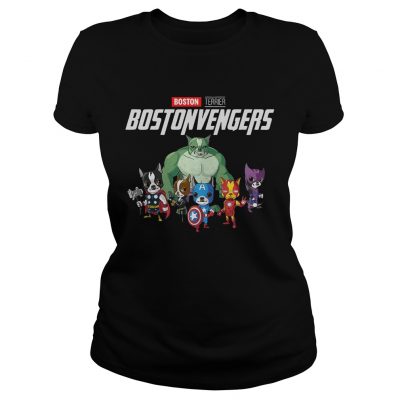 Marvel Endgame Terrier Terriervengerss Ladies Tee