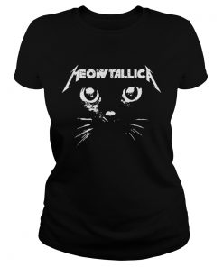 Meowtallic ladies tee