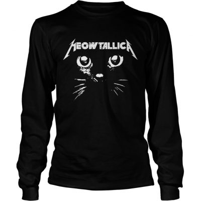 Meowtallic longsleeve tee