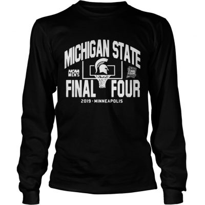 Michigan State Spartans Final Four 2019 Minneapolis longsleeve tee