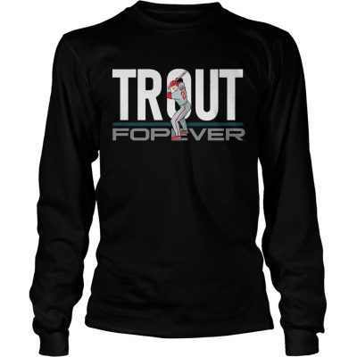 Mike Trout Forever longsleeve tee