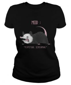 Mood perpetual screaming ladies tee