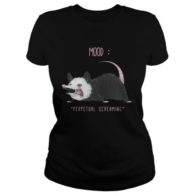 Mood perpetual screaming ladies tee