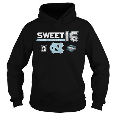 North Carolina Tar Heels 2019 NCAA Basketball Tournament March Madness Sweet 16 hoodie