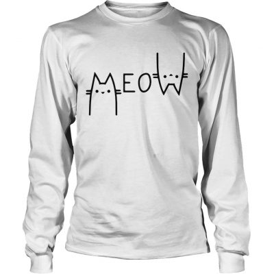 Official Cats meow longsleeve tee