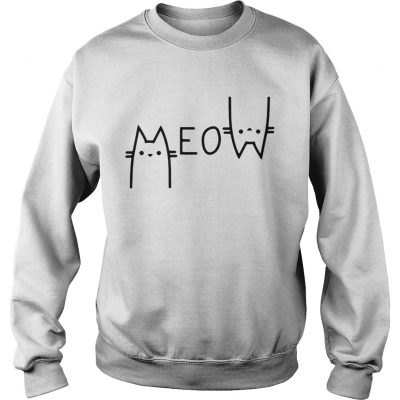 Official Cats meow sweatshirt