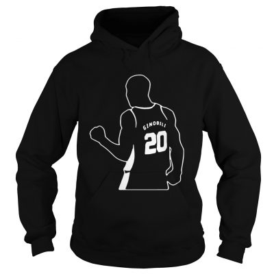 Official Gracias Manu Ginobili 20 hoodie