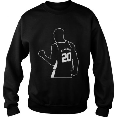 Official Gracias Manu Ginobili 20 sweatshirt