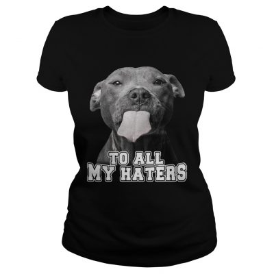 Pitbull to all my haters ladies tee