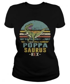 Poppa Saurus Rex ladies tee