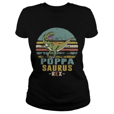 Poppa Saurus Rex ladies tee