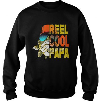 Reel cool papa fishing sweatshirt