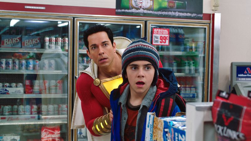 Review Shazam gives the overworked superhero genre a fun irreverent lift