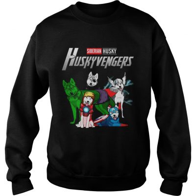 Siberian Husky Huskyvengers Avengers Endgame sweatshirt