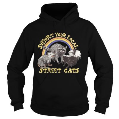 Support your local street cats hoodie