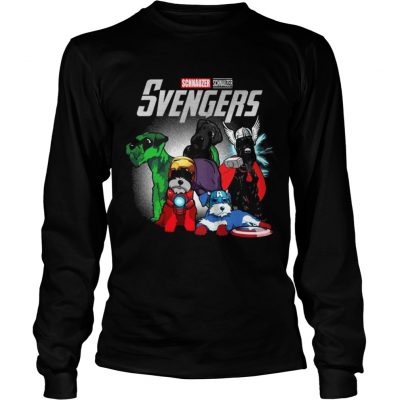 Svengers Schnauzers Avengers Endgame longsleeve tee