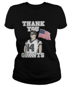 Thank you Giants American ladies tee