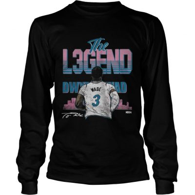 The Legend Dwyane Wade 3 longsleeve tee