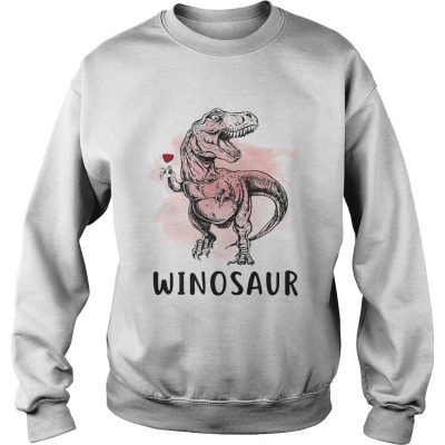 Trex Dinosaur Wine Winosaur sweatshirt