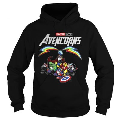 Unicorn Avencorns Avengers Marvel Endgame hoodie