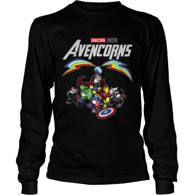 Unicorn Avencorns Avengers Marvel Endgame longsleeve tee