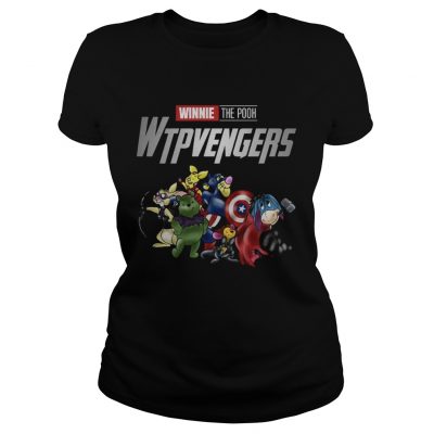 WTPvengers Winnies the Pooh Avengers Endgame ladies tee