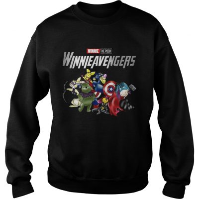 Winnieavengers Winnie the pooh Avengers sweatshirt