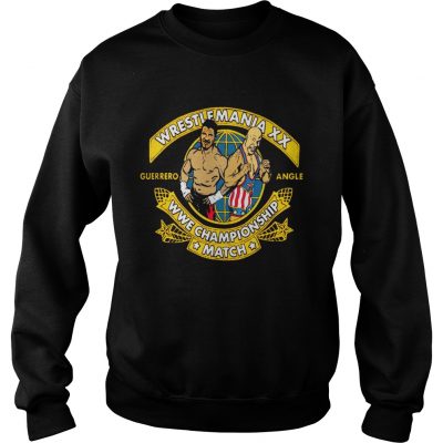 Wrestlemania xx guerrero angle wwe championship sweatshirt