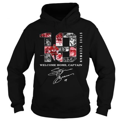 18 steve yzerman welcome home captain hoodie